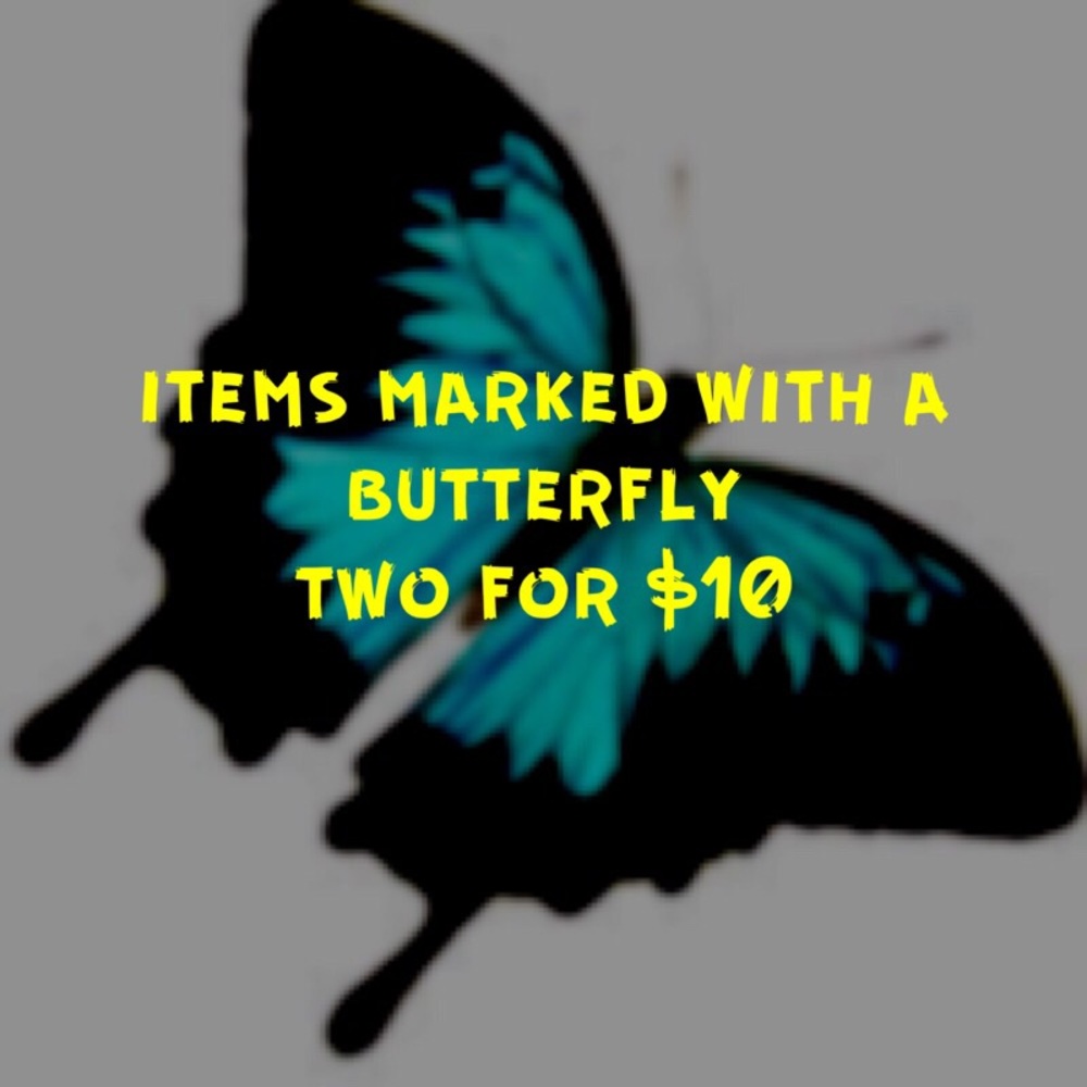 Bundle & Save. Items Marked 🦋 2 for $10